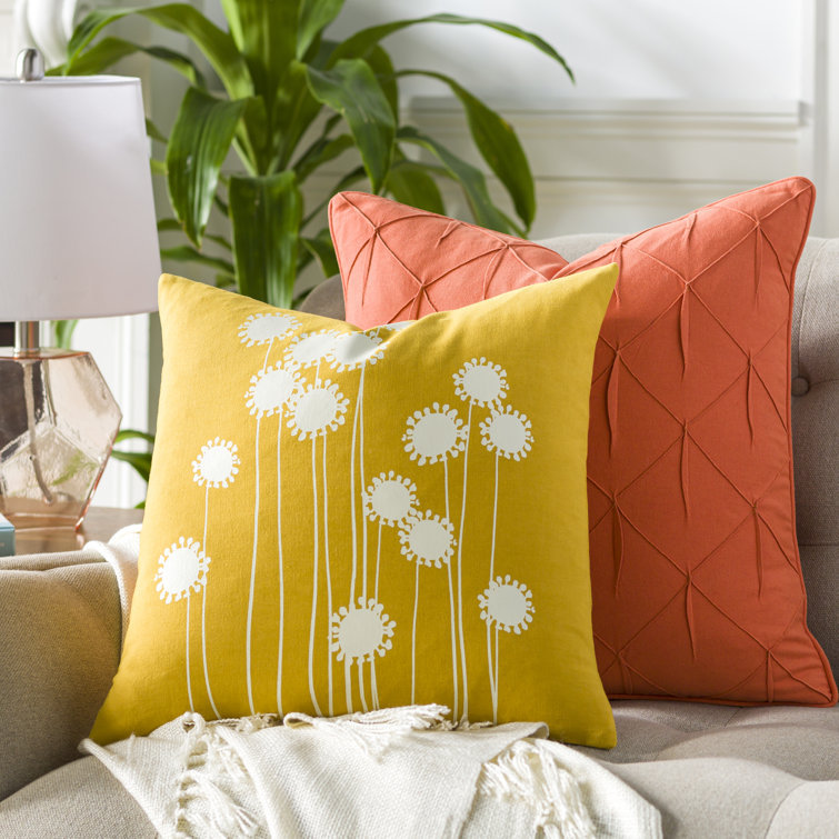 Wade Logan® Alesiram Floral Throw Pillow Wayfair